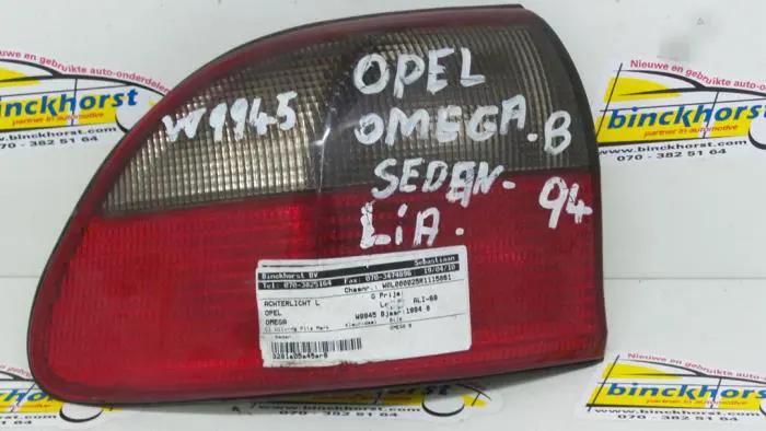 Taillight, left Opel Omega