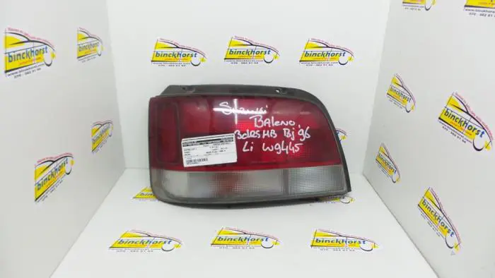 Taillight, left Suzuki Baleno