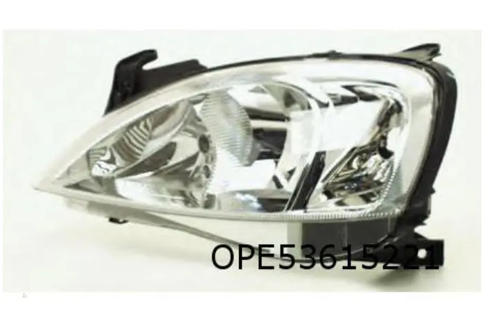 Headlight, right Opel Corsa