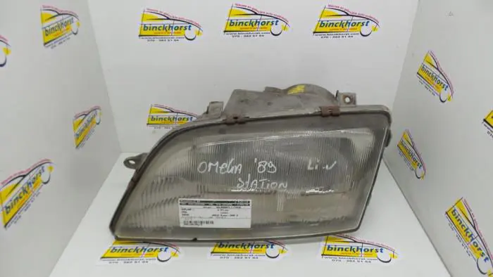 Headlight, left Opel Omega