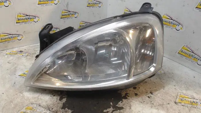 Headlight, left Opel Corsa