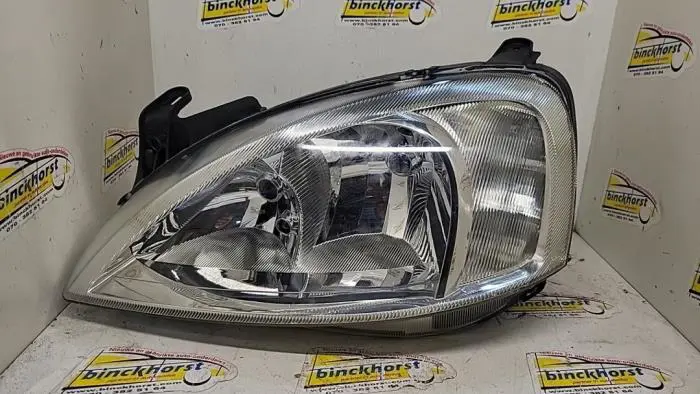 Headlight, left Opel Corsa