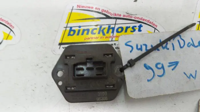 Heater resistor Suzuki Baleno