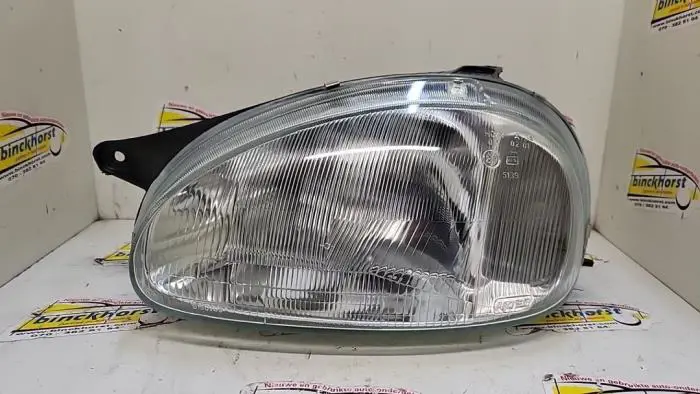 Headlight, left Opel Corsa