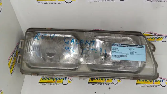 Headlight, right Mitsubishi Galant