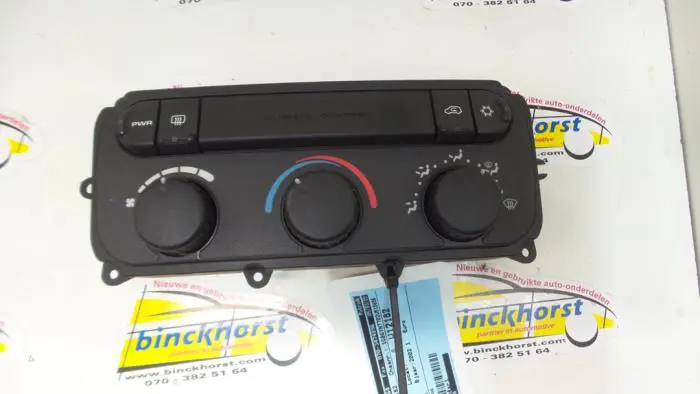 Heater control panel Chrysler Voyager